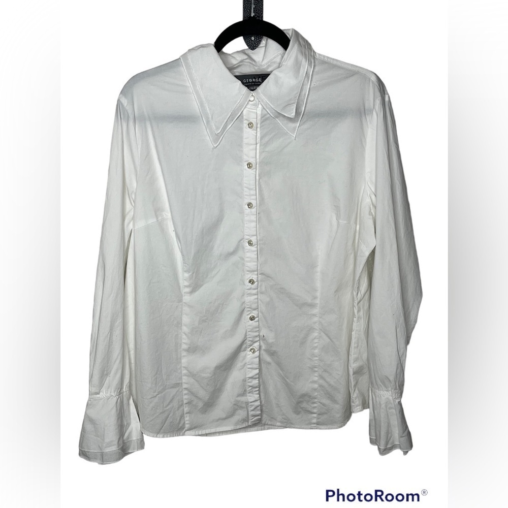 Gegrge Mark Eisen Gegrge Button Down Top Sz XXL 2X(20)